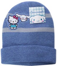 Hello Kitty Cinnamoroll Blue Beanie Hat Sanrio One Size Youth Ships Fast