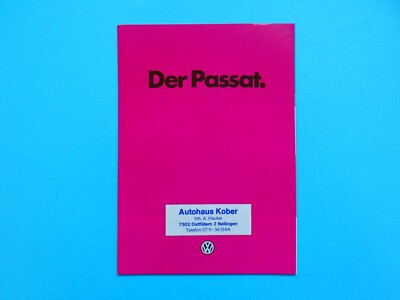 Brochure / Catalogue / Brochure - VW Passat B2 (Type 32B) - 08/80