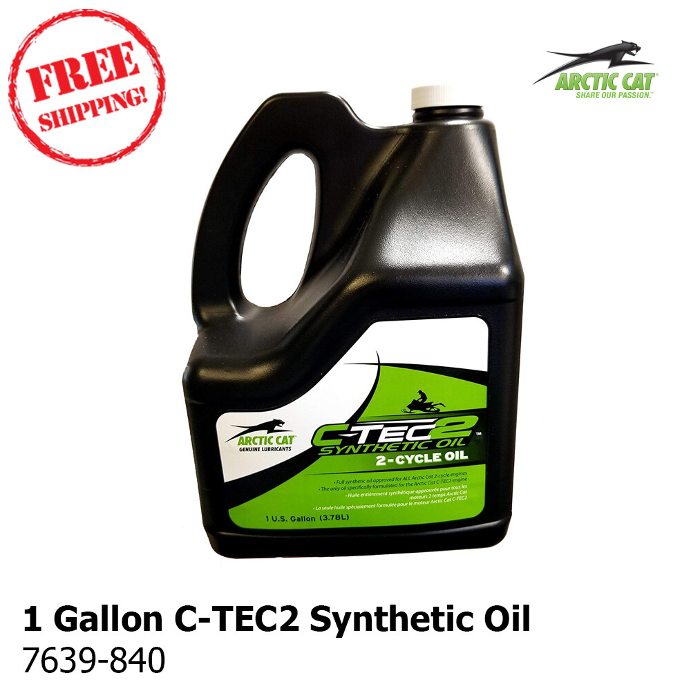 Arctic Cat C TEC 2 Oil - 1 Gallon C-TEC2 2 Stroke, 2 Cycle Full
