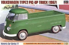Hasegawa VW Type 2 Pickup Truck - Plastic Model Truck Kit - 1/24 Scale - #21211
