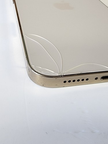 Apple Iphone 12 Pro Max Gold Housing Frame W Parts Oem Genuine Authentic Cracked Ebay