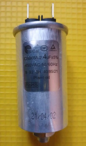 BEKO ART10/ DSN2643M0X Geschirrspülmaschine Umwälzpumpe Kondensator BiCai CBB65A