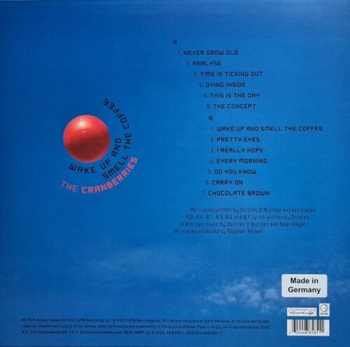 THE CRANBERRIES - WAKE UP AND SMELL THE COFFEE - LP Clear VINYL NEW - RSD 2023 - Picture 3 of 4