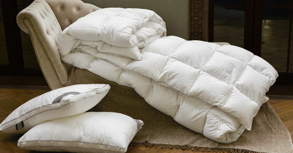 Megawarme Daunen Winter Bettdecke 135x200 cm 1300g Daunen, Hier friert niemand! - Bild 3 von 4