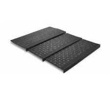 FLINKO Stufenmatten 10 Stück aus Gummi 65x25cm Matten für Treppenstufen Innen un