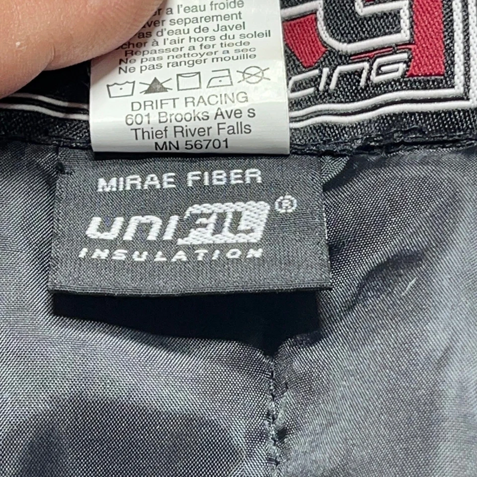 Jaqueta isolante DRIFT RACING para meninas rosa branca preta tamanho M esqui snowboard - Imagem 4 de 4