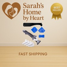 3 in 1 Silicone Caulking Tools  Stainless Steelhead  , Sealant Finishing Tool G...