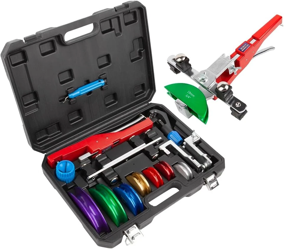Ergonomic Metal Tube Bender Kit with Colorful Replacement Head - HVAC Tool - Image 3 of 4