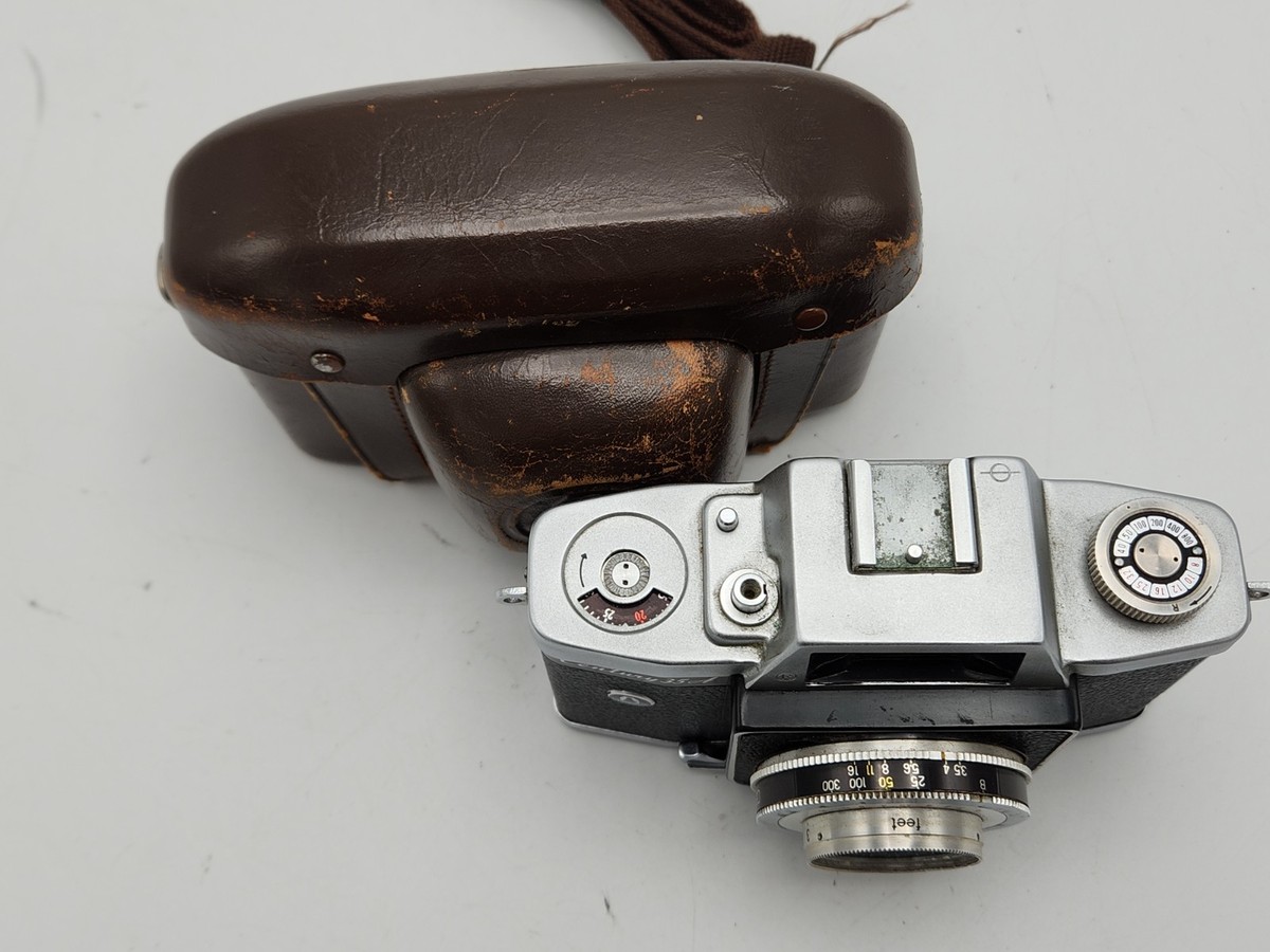 Vintage Graflex Century 35A 35mm Film Camera Kowa Prominor 45mm w