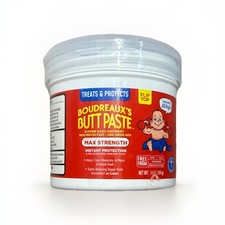 Boudreaux'S Butt Paste Max Strength Diaper Rash Cream, 14 Oz