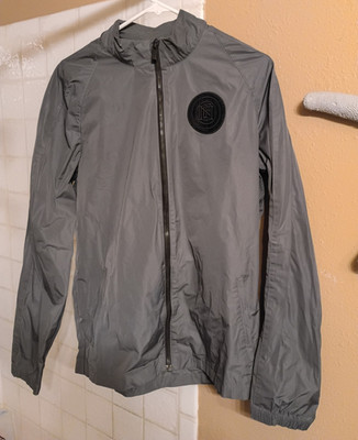 Nike Men's Gray Windbreaker Jacket