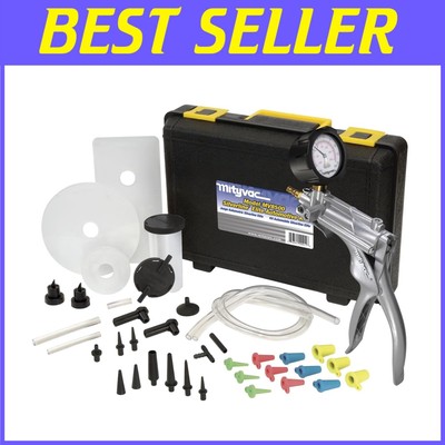 Multi-Purpose Vacuum & Pressure Pump Kit for Engine Diagnostics & Brake Bleeding