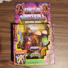Mattel Turtles of Grayskull Splinter-Skull Action Figure w  Metal-Boto BAF