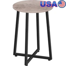 Round Accent Table Multipurpose Small End Table Living Room Nightstand New