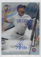 2020 Topps Finest Finest Auto Adbert Alzolay #FA-AAL Auto 7m3