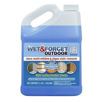 #ad Wet Forget Moss Mold Mildew Algae Stain Remover Multi Surface Outdoor $47.46