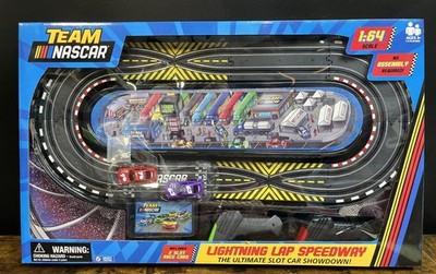 Brooklyn Lollipop Team NASCAR Lightning Lap Speedway Slot Car Showdown 1:64 Scal