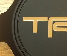 Premium Cast Vinyl Decal Letter Inserts for TRD SEMA Wheel Center Caps x6