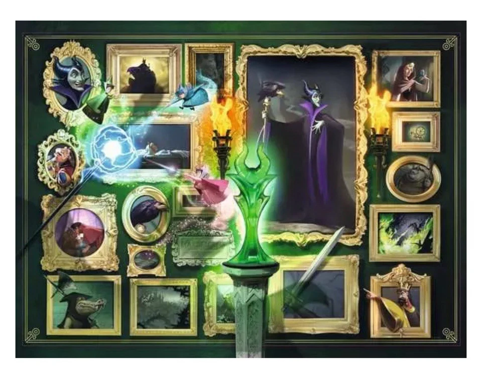 Ravensburger Disney Villainous Maleficent Jigsaw Puzzle 1000 Pieces - Sealed - Image 2 of 2