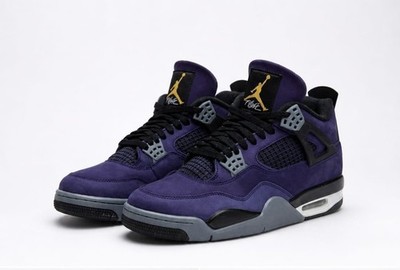 Air Jordan 4 Lakers Lakeshow US11 EU45 FV5029-500 Imperial Purple Yellow Gold
