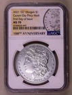 2021-CC Morgan Dollar NGC MS70 First Day of Issue ***RARE ORIGINAL COIN***