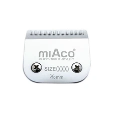 Miaco Size 0000 Detachable Clipper Blade fits Oster Classic 76, Andis BGC, BGR,