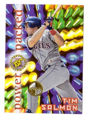 1996 Topps Stadium Club Members Only Power Packed - LOS ANGELES ANGELS Tim Salmo