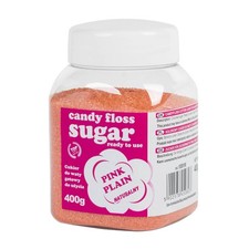 Farbige Zuckerwatte Zucker rosa nat&uuml;rlicher Zuckerwattegeschmack 400g