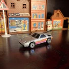 Vintage 1978 Hot Wheels Silver Porsche 928 Die Cast Model Toy Car
