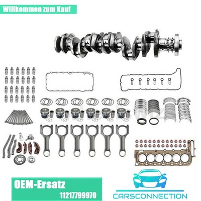 Neu Kurbelwelle Set FÜR BMW X3 X5 X6 N57D30 N57 3.0 D 3 Oma Turismo 11217799970
