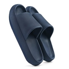 Womens Pillow Slippers Cloud Slides for Mens House Home Non...
