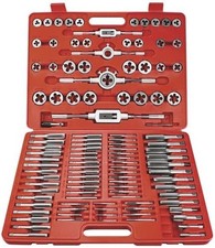 110 Piece Tap and Die Set SAE METRIC Threading Tool Set With Storage Case