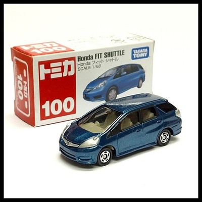 TOMICA 100 HONDA FIT Shuttle 1/68 TOMY DIECAST CAR New (B) | eBay