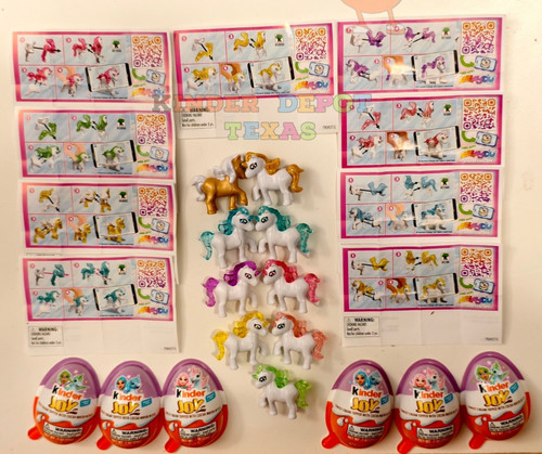 Kinder Joy USA unicorns 2026 - pick your toy! All Parts! 💯COLLECTOR’S CHOICE