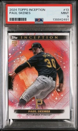 2024 Topps Inception Paul Skenes #13 Rookie Card RC PSA 9 MINT Pirates