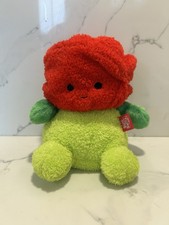 RARE Kellytoy Russ Bum Bumz Ryan The Rose Plush Stuffed 8" Toy Red Green