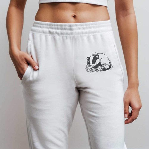 Jogginghose / Jogginghose "Sleepy Badger" für Erwachsene (JO056699) - Bild 2 von 15