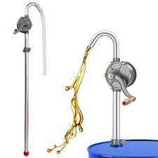 Manual 55 Gallon Drum Pump for Oil, Diesel, Kerosene, Hydraulic Fluid Transfer