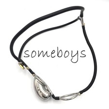 Male Stainless Steel Invisible Chastity Belt Device Cage Lock Adults Game