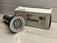 Kohler 8820-CP Solid Brass Sink Strainer w/Tailpiece in Polished Chrome