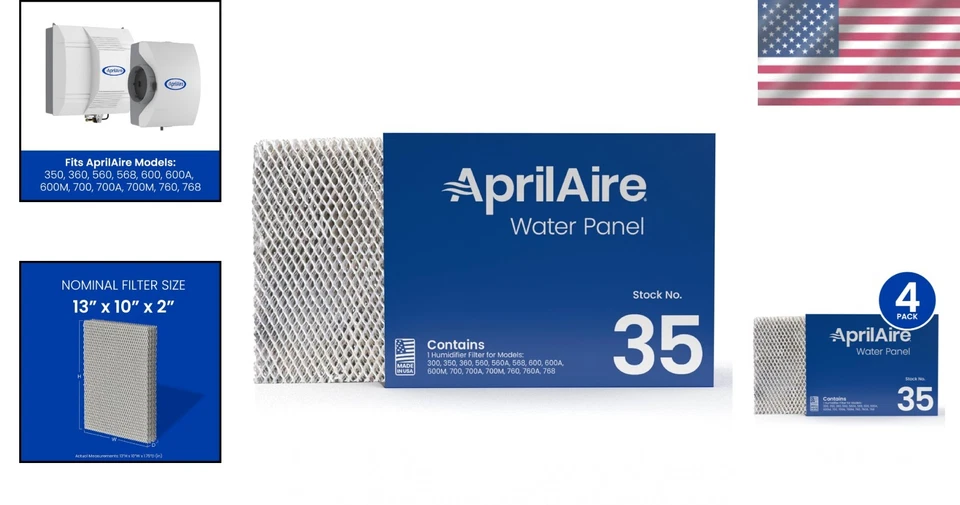 Replacement Water Panel for Whole-House Humidifier Models - Image 2 of 4