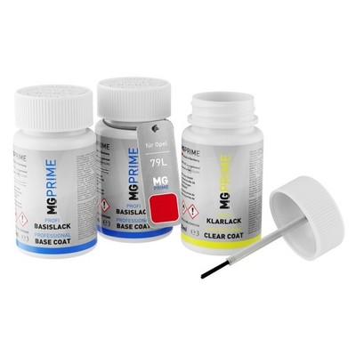 Autolack Lackstift Set für Opel 79L 79U WK 547 Magmarot Rouge Magma 3 x 50ml