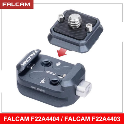 FALCAM F22A4403/F224404/F224402 Quick Release System Plate 1/4'' to Nikon Canon 