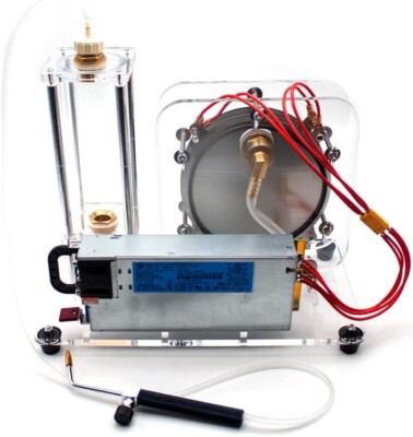 100-240V Electrolysis Water Machine Oxy-hydrogen Flame Generator Water Welder