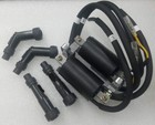 Honda 69-78 CB750 CB750K CB750F Ignition Spark Coil Set w/ Plug Caps
