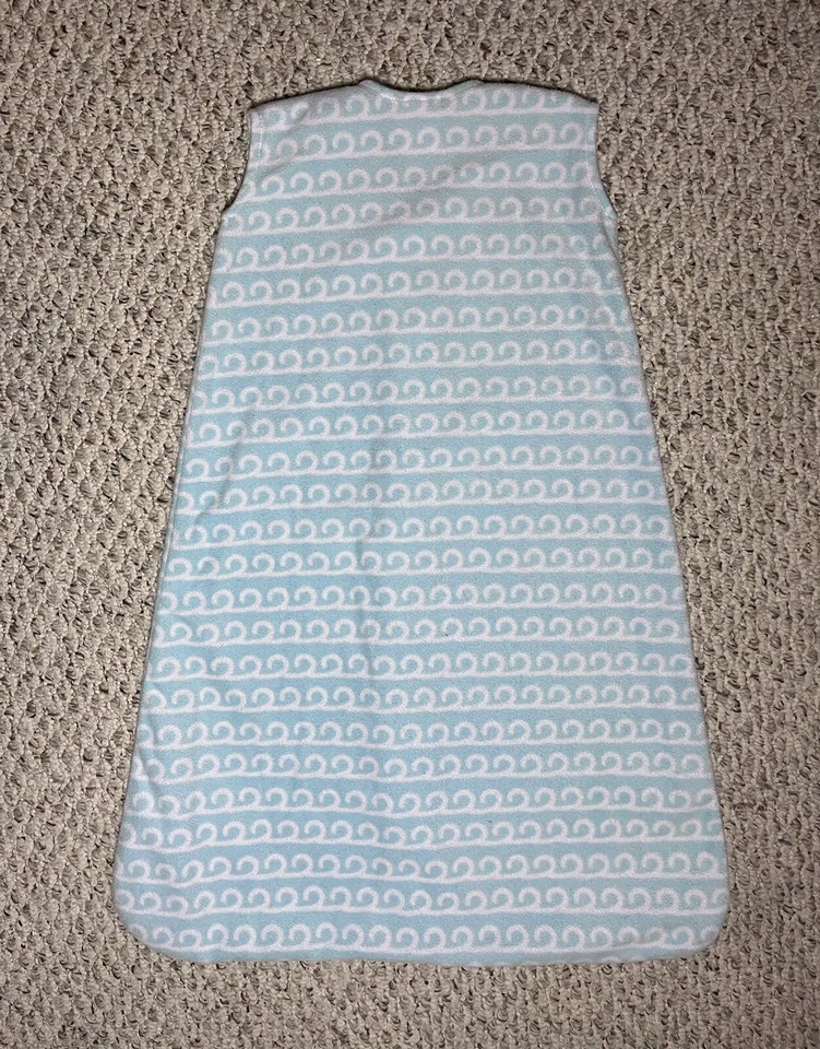 HALO Saco de Dormir Bebé Polar Usable Manta Talla Mediana M 6-12 Meses Aqua Foto 2 de 4