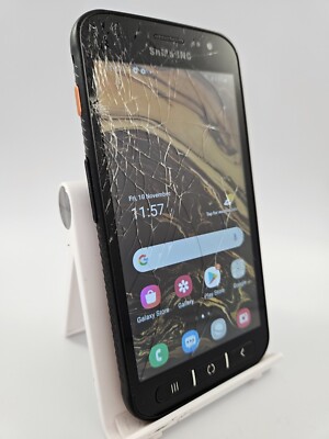 Samsung Galaxy XCover 4s schwarz entsperrt 5'' 32GB Android Smartphone gesprungen 