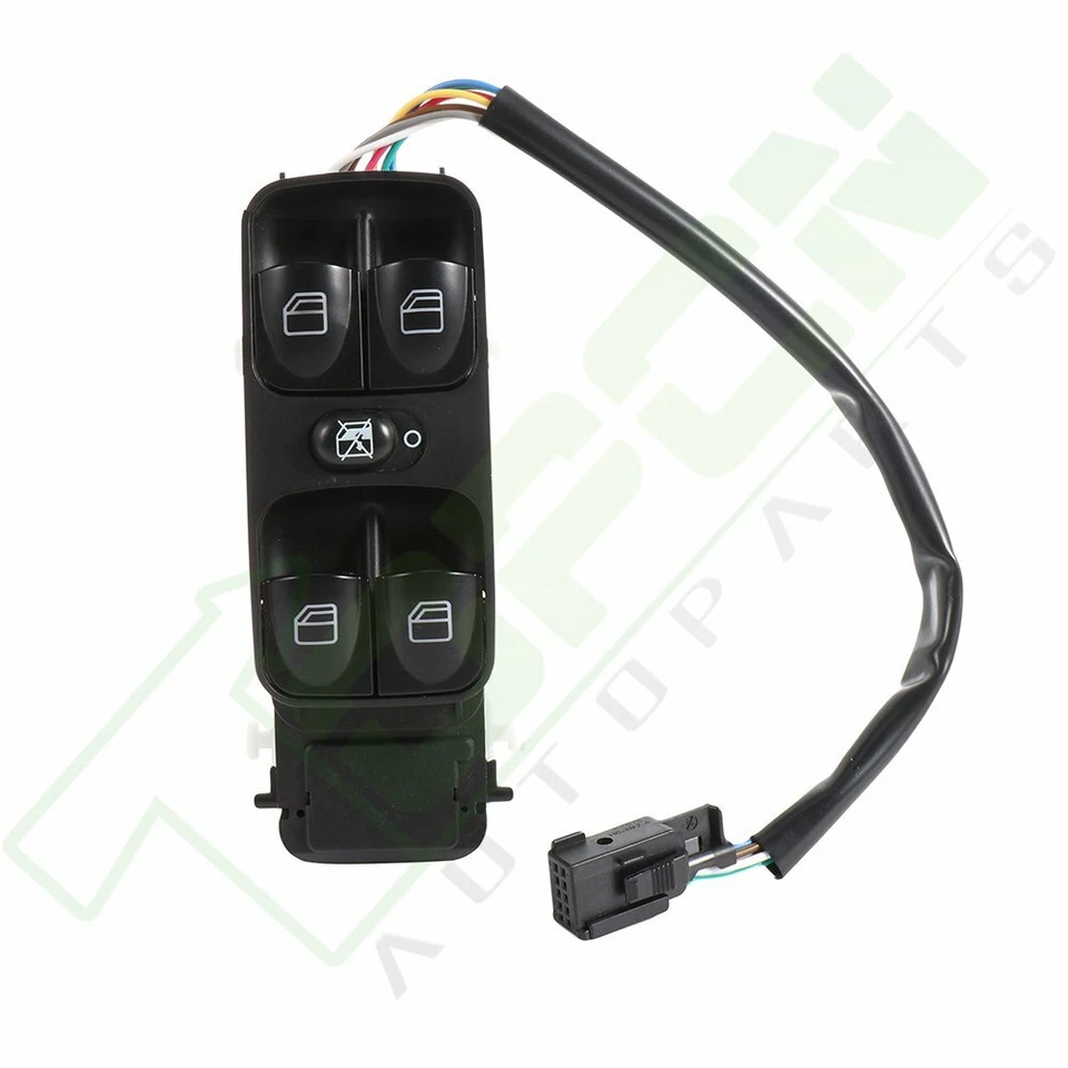 Interruptor de ventana eléctrico delantero izquierdo para Mercedes-Benz G63 AMG 2013 2014-2017 Foto 2 de 4