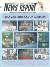 BCCA BREWERIANA BEER CAN COLLECTOR MAGAZINE NOV DEC 91 ABA NABA BREWERY DISPLAYS