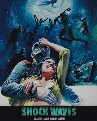BROOKE ADAMS signed Autogramm 20x25cm SHOCK WAVES in Person autograph COA